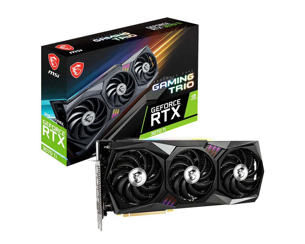 MSI GeForce RTX 3070 Ti GAMING TRIO 8G
